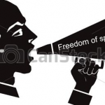 Freedom of Speech Symbol by courtesy of CanStock Photo