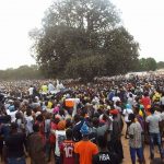 Supporters of Coalition 2016 of The Gambia